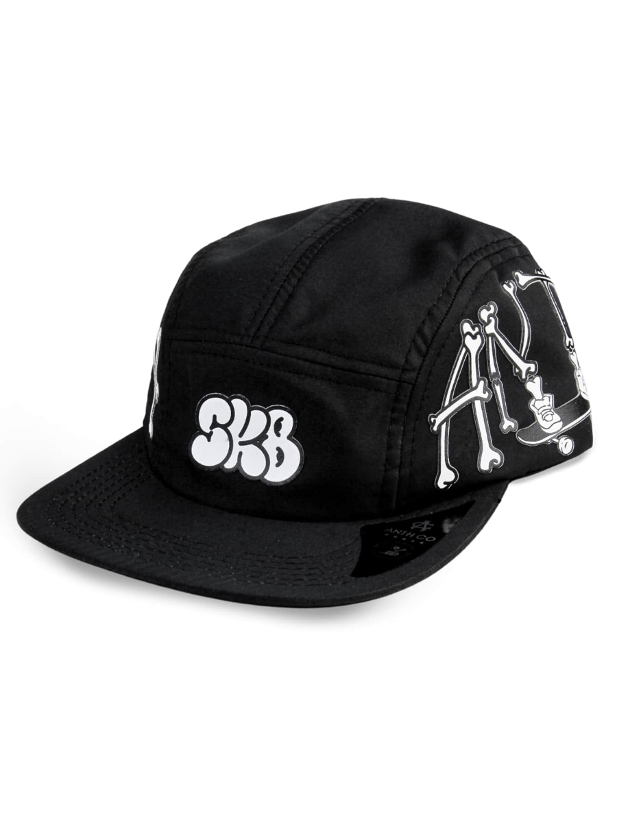 Boné Five Panel Aba Reta  Sk8 Strapback