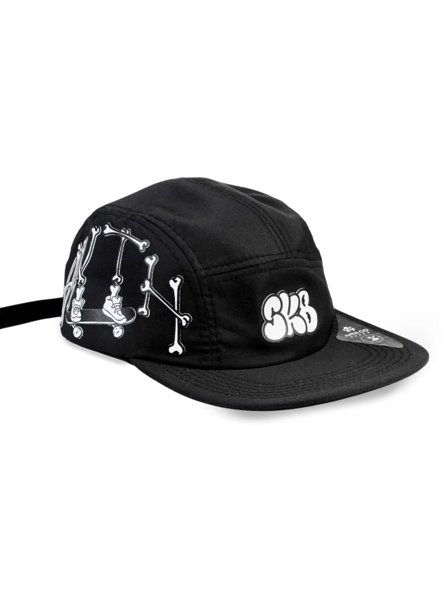 Boné Five Panel Aba Reta  Sk8 Strapback