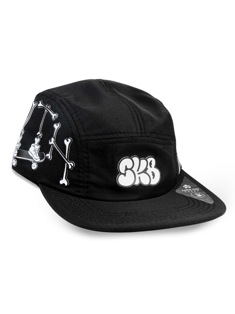 Boné Five Panel Aba Reta  Sk8 Strapback